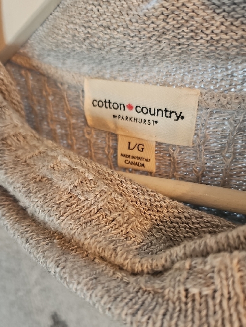 Parkhurst Gray Ombre Forest Turtleneck Sweater - Picture 2 of 6